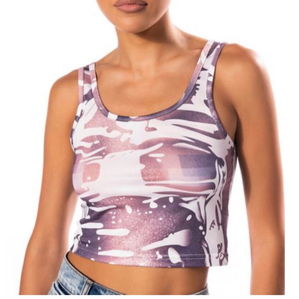 Akira Shower Me Fitted Tank Top -Multiple Sizes